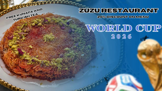 World Cup 2026 halal dining deal at Zuzu, Bussorah Street Singapore