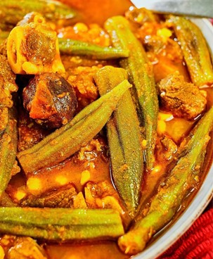 Okra Stew Lamb